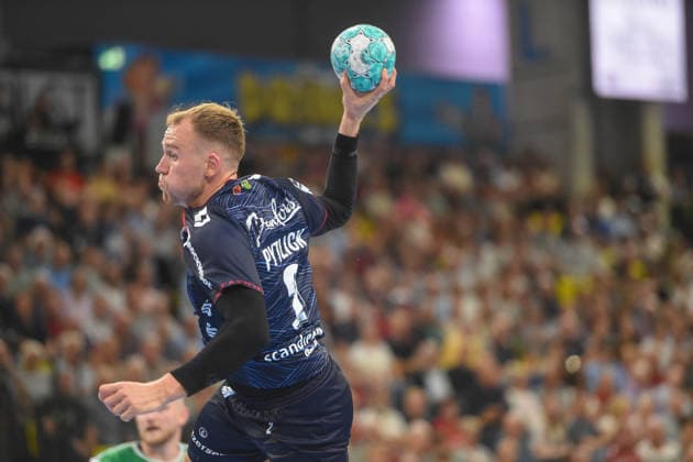 Handball I Herren I Saison 2026-2027 I Bundesliga I 1. Spieltag I SG Flensburg-Handewitt - ThSV Eisenach I 28.08.2026 Simon Pytlick (2, SG Flensburg-Handewitt) Copyright: xLobeca JanxKirschnerx