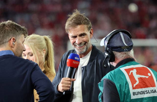 28.08.26 FC Bayern München - VfB Stuttgart Deutschland, München, 28.08.2026, Fussball, Bundesliga, Saison 2026 2027, FC Bayern München - VfB Stuttgart: Jürgen Klopp (Trainer DFB). *** August 28, 2026 FC Bayern Munich vs. VfB Stuttgart Germany, Munich, August 28, 2026, Soccer, Bundesliga, 2026–2027 season, FC Bayern Munich vs. VfB Stuttgart, Jürgen Klopp, Coach, DFB