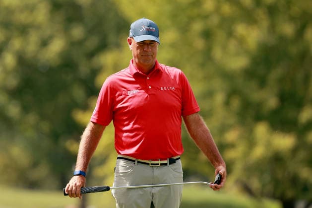 The Ally Challenge GRAND BLANC,MICHIGAN-AUGUST 28: Stewart Cink of Atlanta, Georgia looks over the 10th green during the first round of The Ally Challenge presented by McLaren at Warwick Hills Golf & Country Club, Grand Blanc, MI, USA Friday, August 28, 2026. Grand Blanc Michigan United States  Copyright: xAmyxLemusx originalFilename:lemus-theallyc260828_npUjW.jpg