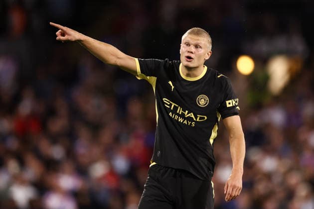 Crystal Palace v Manchester City 28 August 2026, London - Premier League Football - Crystal Palace v Manchester City - Erling Haaland of Manchester City - Photo: Jacques Feeney Offside. London UK Copyright: xJacquesxFeeneyx xOffsidexOffside