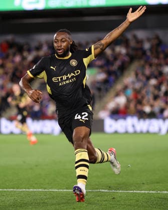 Crystal Palace v Manchester City 28 August 2026, London - Premier League Football - Crystal Palace v Manchester City - Antoine Semenyo of Manchester City - Photo: Jacques Feeney Offside. London UK Copyright: xJacquesxFeeneyx xOffsidexOffside