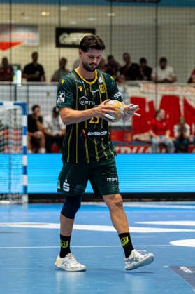 Hamm, Deutschland 28. August 2026: 2. HBL - 2026 2027 - Sp. 1 - ASV Hamm-Westfalen gegen VfL Eintracht Hagen Im Bild: Philip Jungemann (Hagen) WESTPRESS Arena Nordrhein Westfalen Copyright: xFotostandx xKruczynskix