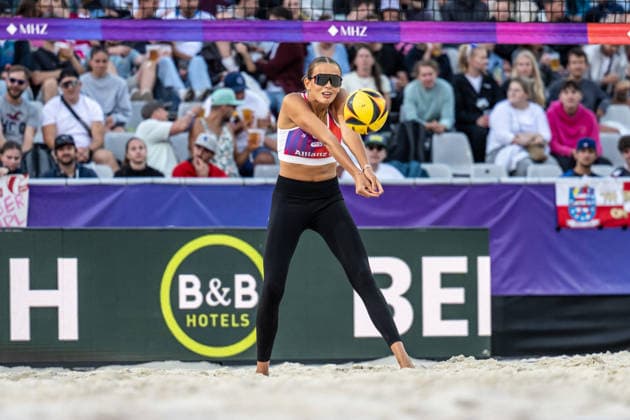 RECORD DATE NOT STATED German Beach Championship - Deutsche Beachvolleyball Meisterschaft Dortmund, Germany 28.08.2026 DORTMUND, GERMANY - AUGUST 28: Rika Dieckmann (Player 1, Eintracht Spontent Düsseldorf) during the German Beach Championship - Deutsche Beachvolleyball Meisterschaft at Dortmund on August 28, 2026 in Dortmund, Germany. Copyright: xBEAUTIFULxSPORTS PeterxWeberx