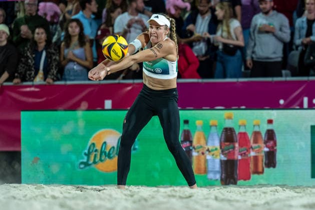 RECORD DATE NOT STATED German Beach Championship - Deutsche Beachvolleyball Meisterschaft Dortmund, Germany 28.08.2026 DORTMUND, GERMANY - AUGUST 28: Melanie Paul (Player 2, Eintracht Spontent) during the German Beach Championship - Deutsche Beachvolleyball Meisterschaft at Dortmund on August 28, 2026 in Dortmund, Germany. Copyright: xBEAUTIFULxSPORTS PeterxWeberx