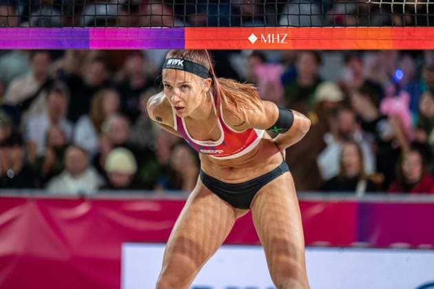 RECORD DATE NOT STATED German Beach Championship - Deutsche Beachvolleyball Meisterschaft Dortmund, Germany 28.08.2026 DORTMUND, GERMANY - AUGUST 28: Sandra Ittlinger (Player 1, Eintracht Spontent e.V.) during the German Beach Championship - Deutsche Beachvolleyball Meisterschaft at Dortmund on August 28, 2026 in Dortmund, Germany. Copyright: xBEAUTIFULxSPORTS PeterxWeberx