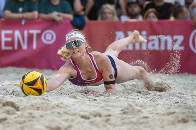 RECORD DATE NOT STATED German Beach Championship - Deutsche Beachvolleyball Meisterschaft Dortmund, Germany 28.08.2026 DORTMUND, GERMANY - AUGUST 28: Anna Behlen (Player 1, 1. Beachclub Kiel e.V.) during the German Beach Championship - Deutsche Beachvolleyball Meisterschaft at Dortmund on August 28, 2026 in Dortmund, Germany. Copyright: xBEAUTIFULxSPORTS PeterxWeberx