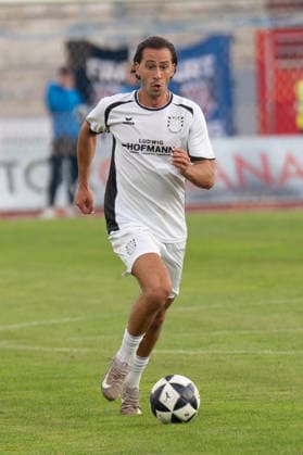 28.08.2026, xhfmx, Fussball Regionalliga Suedwest, SG Barockstadt Fulda-Lehnerz - FSV Frankfurt Giorgio Del Vecchio (FSV Frankfurt) Fulda