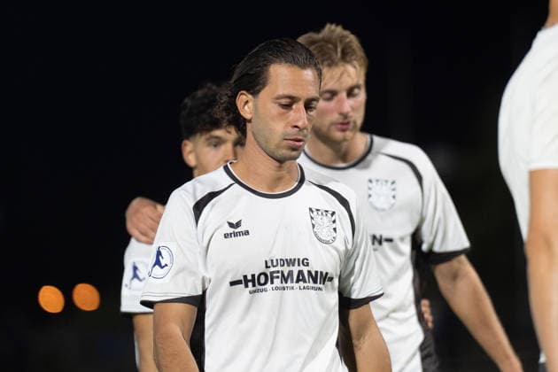 28.08.2026, xhfmx, Fussball Regionalliga Suedwest, SG Barockstadt Fulda-Lehnerz - FSV Frankfurt v.l. Giorgio Del Vecchio (FSV Frankfurt) Fulda