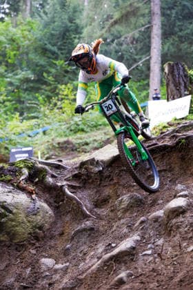 2026 UCI Mountain Bike World Championships Picture by Ed Sykes SWpix.com - 29 08 2026 - Cycling - 2026 UCI Mountain Bike World Championships - Val di Sole, Trentino, Italy - Downhill (DHI) Final - Women Junior - Tilly Boadle (Australia) Copyright: x xSWpix.comx(t axPhotographyxHubxLtd)xEdxSykes SWpix.comx SWP-3030-20877