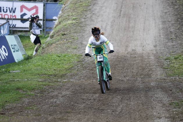 29.08.2026, Daolasa di Commezzadura, Black Snake, 2026 UCI MTB World Championship, WM, Weltmeisterschaft Women Junior s Finals DHI (downhill) Tilly Boadle 20 (AUS) Daolasa di Commezzadura Black Snake Trento Italy Copyright: xJustPictures.ch FrancescoxMinghettix jp-en-FrMi-_NG_0159
