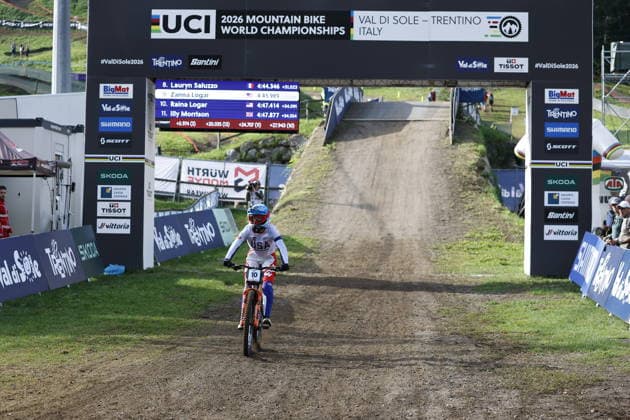 29.08.2026, Daolasa di Commezzadura, Black Snake, 2026 UCI MTB World Championship, WM, Weltmeisterschaft Women Junior s Finals DHI (downhill) Zanna Logar 10 (USA) Daolasa di Commezzadura Black Snake Trento Italy Copyright: xJustPictures.ch FrancescoxMinghettix jp-en-FrMi-_NG_0270