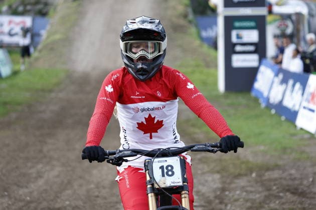 29.08.2026, Daolasa di Commezzadura, Black Snake, 2026 UCI MTB World Championship, WM, Weltmeisterschaft Women Junior s Finals DHI (downhill) Jenna Foreman 18 (CAN) Daolasa di Commezzadura Black Snake Trento Italy Copyright: xJustPictures.ch FrancescoxMinghettix jp-en-FrMi-_NG_0133