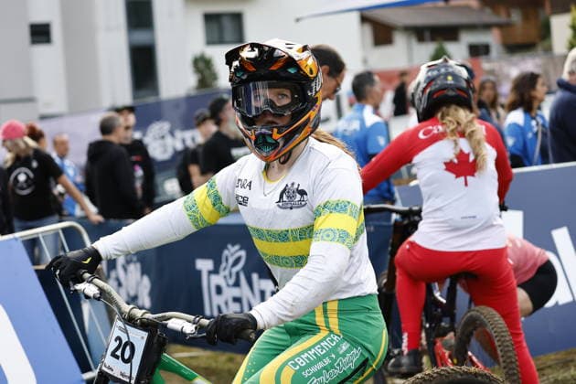 29.08.2026, Daolasa di Commezzadura, Black Snake, 2026 UCI MTB World Championship, WM, Weltmeisterschaft Women Junior s Finals DHI (downhill) Tilly Boadle 20 (AUS) Daolasa di Commezzadura Black Snake Trento Italy Copyright: xJustPictures.ch FrancescoxMinghettix jp-en-FrMi-_NG_0167