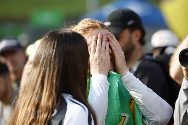 29.08.2026, Daolasa di Commezzadura, Black Snake, 2026 UCI MTB World Championship, WM, Weltmeisterschaft Women Junior s Finals DHI (downhill) Tilly Boadle 20 (AUS) celebrating her victory Daolasa di Commezzadura Black Snake Trento Italy Copyright: xJustPictures.ch FrancescoxMinghettix jp-en-FrMi-_NG_0508