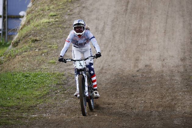 29.08.2026, Daolasa di Commezzadura, Black Snake, 2026 UCI MTB World Championship, WM, Weltmeisterschaft Women Junior s Finals DHI (downhill) Aletha Ostgaard 2 (USA) Daolasa di Commezzadura Black Snake Trento Italy Copyright: xJustPictures.ch FrancescoxMinghettix jp-en-FrMi-_NG_0384