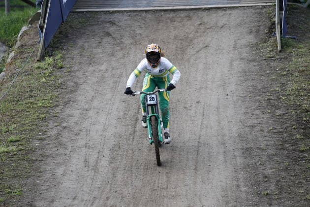 29.08.2026, Daolasa di Commezzadura, Black Snake, 2026 UCI MTB World Championship, WM, Weltmeisterschaft Women Junior s Finals DHI (downhill) Tilly Boadle 20 (AUS) Daolasa di Commezzadura Black Snake Trento Italy Copyright: xJustPictures.ch FrancescoxMinghettix jp-en-FrMi-_NG_0155