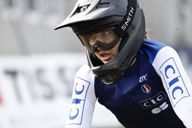 29.08.2026, Daolasa di Commezzadura, Black Snake, 2026 UCI MTB World Championship, WM, Weltmeisterschaft Women Junior s Finals DHI (downhill) Zoe Lugans 13 (FRA) Daolasa di Commezzadura Black Snake Trento Italy Copyright: xJustPictures.ch FrancescoxMinghettix jp-en-FrMi-_NG_0217