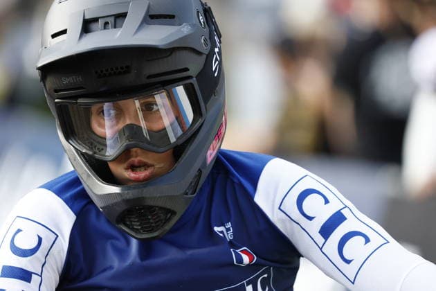 29.08.2026, Daolasa di Commezzadura, Black Snake, 2026 UCI MTB World Championship, WM, Weltmeisterschaft Women Junior s Finals DHI (downhill) Chloe Cres Clement 8 (FRA) Daolasa di Commezzadura Black Snake Trento Italy Copyright: xJustPictures.ch FrancescoxMinghettix jp-en-FrMi-_NG_0300