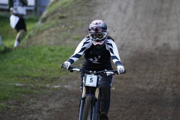 29.08.2026, Daolasa di Commezzadura, Black Snake, 2026 UCI MTB World Championship, WM, Weltmeisterschaft Women Junior s Finals DHI (downhill) Indy Deavoll 5 (NZL) Daolasa di Commezzadura Black Snake Trento Italy Copyright: xJustPictures.ch FrancescoxMinghettix jp-en-FrMi-_NG_0316