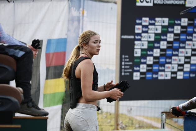 29.08.2026, Daolasa di Commezzadura, Black Snake, 2026 UCI MTB World Championship, WM, Weltmeisterschaft Women Junior s Finals DHI (downhill) Capella Martin 38 (NZL) Daolasa di Commezzadura Black Snake Trento Italy Copyright: xJustPictures.ch FrancescoxMinghettix jp-en-FrMi-_NG_0075