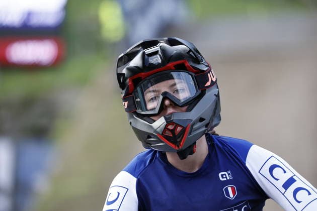 29.08.2026, Daolasa di Commezzadura, Black Snake, 2026 UCI MTB World Championship, WM, Weltmeisterschaft Women Junior s Finals DHI (downhill) Fantine Jeannerod 24 (FRA) Daolasa di Commezzadura Black Snake Trento Italy Copyright: xJustPictures.ch FrancescoxMinghettix jp-en-FrMi-_NG_0112