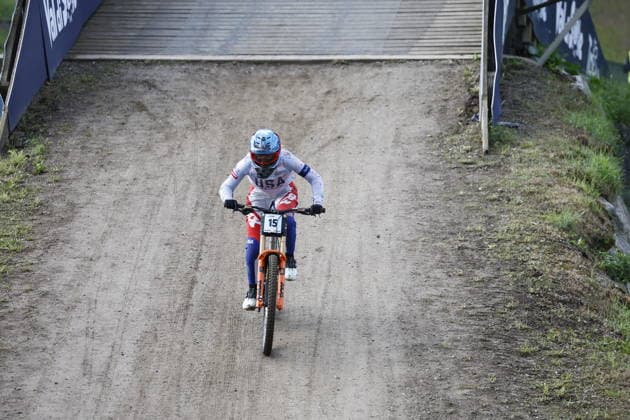 29.08.2026, Daolasa di Commezzadura, Black Snake, 2026 UCI MTB World Championship, WM, Weltmeisterschaft Women Junior s Finals DHI (downhill) Raina Logar 15 (USA) Daolasa di Commezzadura Black Snake Trento Italy Copyright: xJustPictures.ch FrancescoxMinghettix jp-en-FrMi-_NG_0188