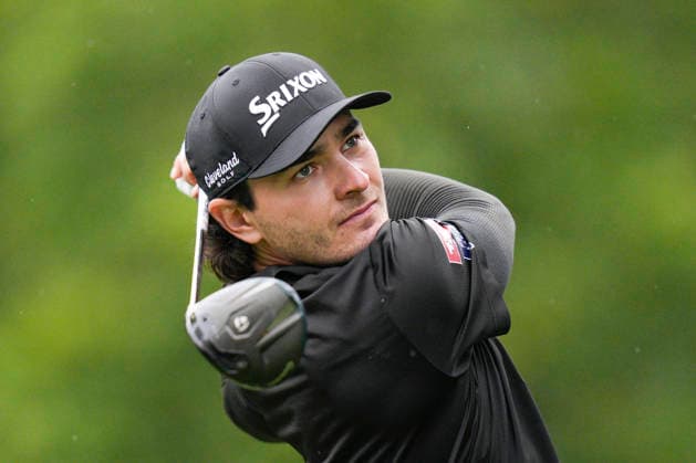 SUTTON COLDFIELD, ENGLAND - AUG 29: Maximilian Steinlechner (AUT) plays from the third tee during delayed play in Round 2 at the 2026 Husqvarna British Masters at The Belfry, Sutton Coalfield on August 29, 2026 in Warwickshire, England The 2026 Husqvarna British Masters