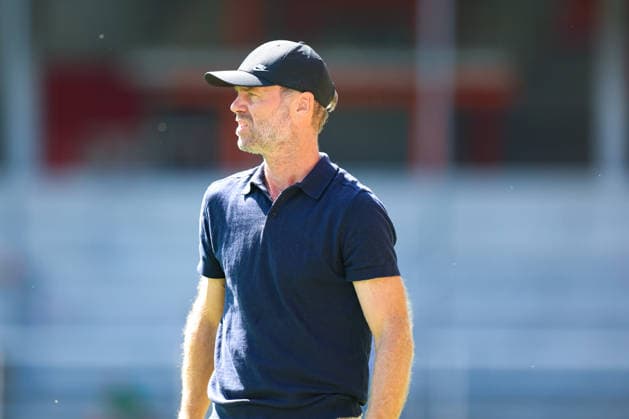 29. August 2026, Fussball, Google Pixel Frauen-Bundesliga, SC Freiburg - 1. FC Union Berlin Marco Konrad (Cheftrainer, SC Freiburg) Photo: Urs Ottiger *** August 29, 2026, Soccer, Google Pixel Women s Bundesliga, SC Freiburg 1 vs. FC Union Berlin, Marco Konrad, Head Coach, SC Freiburg, Photo by Urs Ottiger