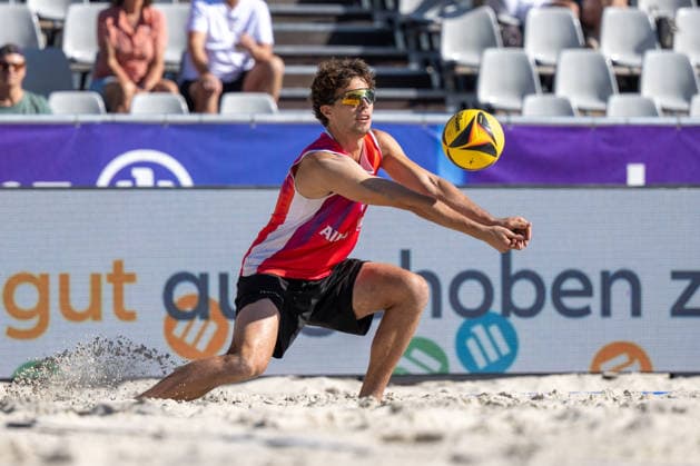 RECORD DATE NOT STATED German Beach Championship - Deutsche Beachvolleyball Meisterschaft Dortmund, Germany 29.08.2026 DORTMUND, GERMANY - AUGUST 29: Lui Wüst (Player 2, Eintracht Spontent) during the German Beach Championship - Deutsche Beachvolleyball Meisterschaft at Dortmund on August 29, 2026 in Dortmund, Germany. Copyright: xBEAUTIFULxSPORTS PeterxWeberx