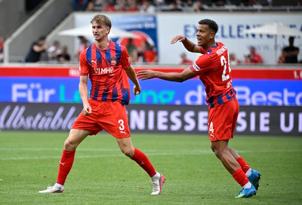 TOR zum 1:1 Jan Schoeppner 1. FC Heidenheim 1846 FCH (03) Torjubel Marcel Costly 1. FC Heidenheim 1846 FCH (24) 1. FC Heidenheim 1846 FCH vs SG Dynamo Dresden SGD 29.08.2026 DFL REGULATIONS PROHIBIT ANY USE OF PHOTOGRAPHS AS IMAGE SEQUENCES AND OR QUASI-VIDEO 1. FC Heidenheim 1846 FCH vs SG Dynamo Dresden SGD *** GOAL: 1–1 Jan Schoeppner 1 FC Heidenheim 1846 FCH 03 Goal celebration by Marcel Costly 1 FC Heidenheim 1846 FCH 24 1 FC Heidenheim 1846 FCH vs. SG Dynamo Dresden SGD 29 08 2026 DFL regulations prohibit any use of photographs as image sequences and or quasi-video 1 FC Heidenheim 1846 FCH vs. SG Dynamo Dresden SGD