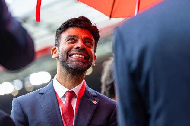 Football - FA Premier League - Liverpool FC v Nottingham Forest FC LIVERPOOL, ENGLAND - Saturday, August 29, 2026: Liverpool s vice-chairman Amit Bhatia before the FA Premier League match between Liverpool FC and Nottingham Forest FC at Anfield. (Photo by David Rawcliffe Propaganda) LIVERPOOL Anfield MERSEYSIDE ENGLAND  Copyright: xDavidxRawcliffex P2026-08-29-Liverpool_Nottingham_Forest-74