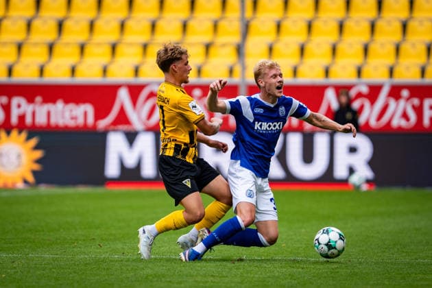 Meiko Waeschenbach (Alemannia Aachen, 11) gegen Luca Prasse (SV Meppen, 31) Alemannia Aachen vs. SV Meppen, Fussball, 3. Liga, 3. Spieltag, Saison 2026 2027, 29.08.2026 DFB REGULATIONS PROHIBIT ANY USE OF PHOTOGRAPHS AS IMAGE SEQUENCES AND OR QUASI-VIDEO Alemannia Aachen vs. SV Meppen, Fussball, 3. Liga, 3. Spieltag, Saison 2026 2027, 29.08.2026 Aachen Copyright: xEibner-Pressefoto J.xDerondeaux EP_JDU