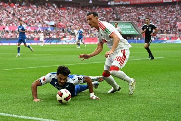 Ozan Kabak (TSG Hoffenheim) und Said El Mala (1. FC Koeln) im Zweikampf waehrend des Spiels der 1. Bundesliga zwischen 1. FC Koeln und TSG Hoffenheim, RheinEnergieStadion am 29. August 2026 in Koeln, Deutschland. (Foto von Ralf Treese DeFodi Images) +++ Ozan Kabak (TSG Hoffenheim) und Said El Mala (1. FC Koeln) battle for the ball during the Bundesliga match between 1. FC Koeln and TSG Hoffenheim at RheinEnergieStadion on August 29, 2026 in Cologne, Germany. (Photo by Ralf Treese DeFodi Images) DFB DFL REGULATIONS PROHIBIT ANY USE OF PHOTOGRAPHS AS IMAGE SEQUENCES AND OR QUASI-VIDEO. (Photo by Ralf Treese DeFodi Images) - *** Ozan Kabak of TSG Hoffenheim and Said El Mala of 1. FC Köln battle for the ball during the Bundesliga match between 1. FC Köln and TSG Hoffenheim at RheinEnergieStadion on August 29, 2026, in Cologne, Germany. Photo by Ralf Treese, DeFodi Images. Ozan Kabak of TSG Hoffenheim and Said El Mala of 1. FC Köln battle for the ball during the Bundesliga match between 1. FC Köln and TSG Hoffenheim at RheinEnergieStadion on August 29, 2026 in Cologne, Germany. Photo by Ralf Treese, DeFodi Images. DFB and DFL regulations prohibit any use of photographs as image sequences and or quasi-video. Photo by Ralf Treese, DeFodi Images.