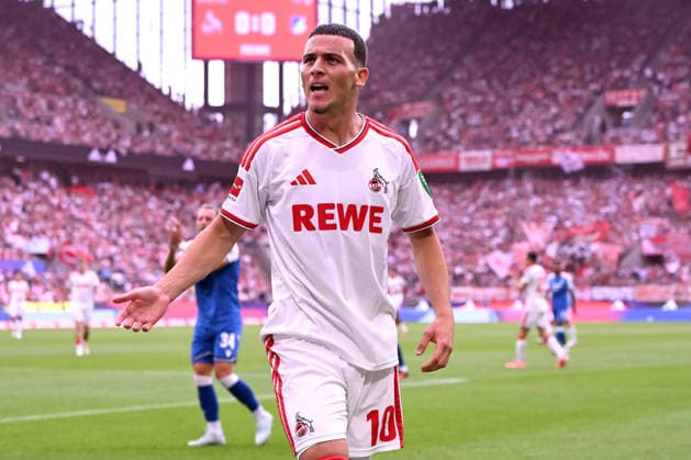 Said El Mala (1. FC Koeln) gestikuliert, gestik waehrend des Spiels der 1. Bundesliga zwischen 1. FC Koeln und TSG Hoffenheim, RheinEnergieStadion am 29. August 2026 in Koeln, Deutschland. (Foto von Ralf Treese DeFodi Images) +++ Said El Mala (1. FC Koeln) gestures during the Bundesliga match between 1. FC Koeln and TSG Hoffenheim at RheinEnergieStadion on August 29, 2026 in Cologne, Germany. (Photo by Ralf Treese DeFodi Images) DFB DFL REGULATIONS PROHIBIT ANY USE OF PHOTOGRAPHS AS IMAGE SEQUENCES AND OR QUASI-VIDEO. (Photo by Ralf Treese DeFodi Images) - *** Said El Mala of 1. FC Köln gestures during the Bundesliga match between 1. FC Köln and TSG Hoffenheim, RheinEnergieStadion on August 29, 2026, in Cologne, Germany. Photo by Ralf Treese, DeFodi Images. Said El Mala of 1. FC Köln gestures during the Bundesliga match between 1. FC Köln and TSG Hoffenheim at RheinEnergieStadion on August 29, 2026 in Cologne, Germany. Photo by Ralf Treese, DeFodi Images. DFB and DFL regulations prohibit any use of photographs as image sequences and or quasi-video. Photo by Ralf Treese, DeFodi Images