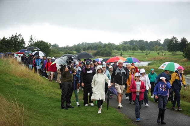 2026 KPMG Women s Irish Open, The K Club, Kildare 29 8 2026 A view of the crowds at the 2026 KPMG Women s Irish Open A view of the crowds at the 2026 KPMG Women s Irish Open 29 8 2026  Copyright: xx ISS_1169