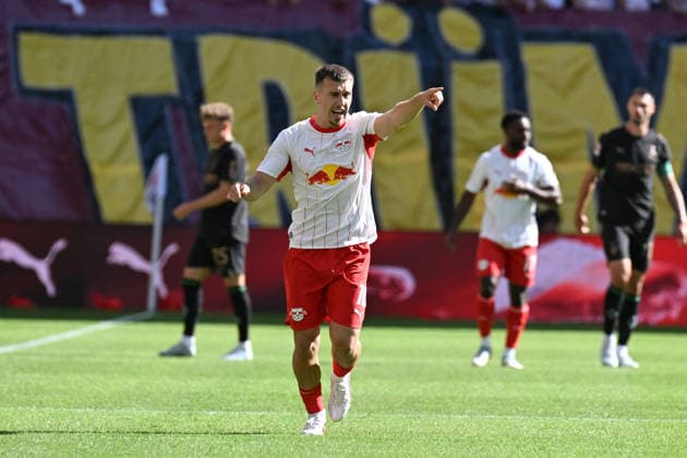 Fußball I Herren I Saison 2026-2027 I Bundesliga I 1. Spieltag I RB Leipzig - Borussia Mönchengladbach I 29.08.2026 Brajan Gruda (10, RB Leipzig) Freisteller, Nahaufnahme, Porträt, Portrait, Einzelfoto, Einzelbild, Körper Leipzig Red Bull Arena Sachsen Deutschland *** Soccer I Men s I 2026–2027 Season I Bundesliga I Matchday 1 I RB Leipzig vs. Borussia Mönchengladbach I August 29, 2026 Brajan Gruda 10, RB Leipzig, cutout, close-up, portrait, individual photo, single image, body, Leipzig, Red Bull Arena, Saxony, Germany Copyright: xLobeca InesxHähnelx