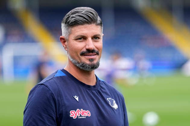 Stefan Kleineheismann (Trainer, Cheftrainer, TSG II), Einzelbild, Einzelfoto, Aktion, Action, Porträt, Portrait, 29.08.2026, Sinsheim (Deutschland), Fussball, 3. Liga, TSG 1899 Hoffenheim II - SSV Jahn Regensburg, DFB DFL REGULATIONS PROHIBIT ANY USE OF PHOTOGRAPHS AS IMAGE SEQUENCES AND OR QUASI-VIDEO.