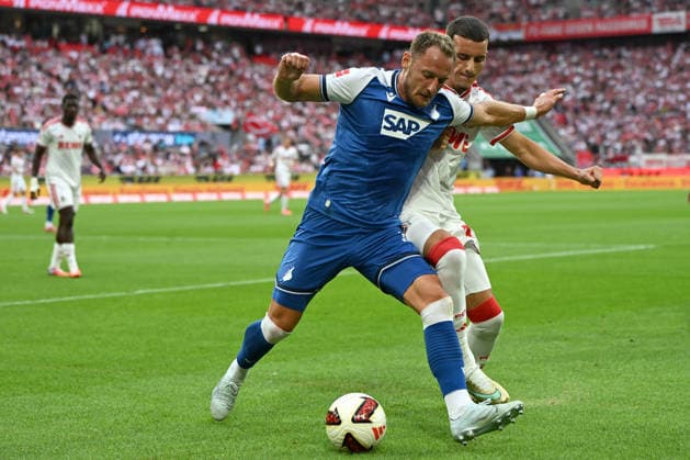 Vladimir Coufal (TSG Hoffenheim) und Said El Mala (1. FC Koeln) im Zweikampf waehrend des Spiels der 1. Bundesliga zwischen 1. FC Koeln und TSG Hoffenheim, RheinEnergieStadion am 29. August 2026 in Koeln, Deutschland. (Foto von Ralf Treese DeFodi Images) +++ Vladimir Coufal (TSG Hoffenheim) und Said El Mala (1. FC Koeln) battle for the ball during the Bundesliga match between 1. FC Koeln and TSG Hoffenheim at RheinEnergieStadion on August 29, 2026 in Cologne, Germany. (Photo by Ralf Treese DeFodi Images) DFB DFL REGULATIONS PROHIBIT ANY USE OF PHOTOGRAPHS AS IMAGE SEQUENCES AND OR QUASI-VIDEO. (Photo by Ralf Treese DeFodi Images) - *** Vladimir Coufal of TSG Hoffenheim and Said El Mala of 1. FC Köln battle for the ball during the Bundesliga match between 1. FC Köln and TSG Hoffenheim at RheinEnergieStadion on August 29, 2026, in Cologne, Germany. Photo by Ralf Treese, DeFodi Images. Vladimir Coufal of TSG Hoffenheim and Said El Mala of 1. FC Köln battle for the ball during the Bundesliga match between 1. FC Köln and TSG Hoffenheim at RheinEnergieStadion on August 29, 2026 in Cologne, Germany. Photo by Ralf Treese, DeFodi Images. DFB and DFL regulations prohibit any use of photographs as image sequences and or quasi-video. Photo by Ralf Treese, DeFodi Images.