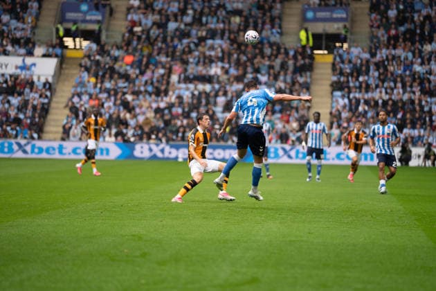 Bobby Thomas of Coventry City during the Premier League match between Coventry City and Hull City at Coventry Building Society Arena (Photo by Jay Soundo) Copyright: xJayxSoundox xSportsxPressxPhotox Sportspressphoto_SPR218619