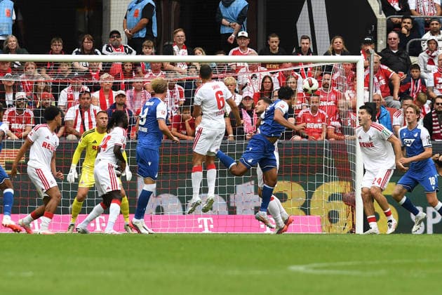 Ozan Kabak (TSG Hoffenheim) Tor zum 1:2 waehrend des Spiels der 1. Bundesliga zwischen 1. FC Koeln und TSG Hoffenheim, RheinEnergieStadion am 29. August 2026 in Koeln, Deutschland. (Foto von Ralf Treese DeFodi Images) +++ Ozan Kabak (TSG Hoffenheim) scores his team™s second goal during the Bundesliga match between 1. FC Koeln and TSG Hoffenheim at RheinEnergieStadion on August 29, 2026 in Cologne, Germany. (Photo by Ralf Treese DeFodi Images) DFB DFL REGULATIONS PROHIBIT ANY USE OF PHOTOGRAPHS AS IMAGE SEQUENCES AND OR QUASI-VIDEO. (Photo by Ralf Treese DeFodi Images) - *** Ozan Kabak of TSG Hoffenheim scores the 1-2 goal during the Bundesliga match between 1. FC Köln and TSG Hoffenheim at RheinEnergieStadion on August 29, 2026, in Cologne, Germany Photo by Ralf Treese, DeFodi Images Ozan Kabak of TSG Hoffenheim scores his team’s second goal during the Bundesliga match between 1. FC Köln and TSG Hoffenheim at RheinEnergieStadion on August 29, 2026 in Cologne, Germany. Photo by Ralf Treese, DeFodi Images. DFB and DFL regulations prohibit any use of photographs as image sequences and or quasi-video. Photo by Ralf Treese, DeFodi Images.