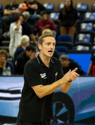 Performance Coach Domenik Theodorou (RASTA Vechta) ROSTOCK SEAWOLVES - RASTA VECHTA, Basketball, Testspiel, 29.08.2026 ROSTOCK SEAWOLVES - RASTA VECHTA, Basketball, Testspiel, 29.08.2026 Rostock Copyright: xHannesxAdelbergx
