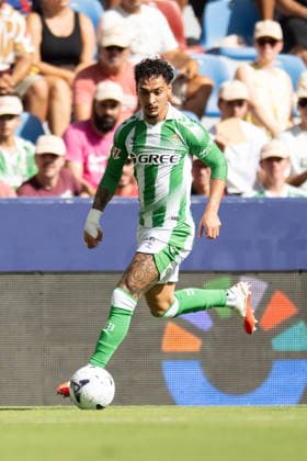 ESP: LaLiga EA Sports UD Levante v Real Betis Antony Matheus Dos Santos of Real Betis during LaLiga EA Sports, between UD Levante v Real Betis played at Ciudad de Valencia Stadium in Valencia on August 29, 2026 in Spain; Valencia Spain Futbol Copyright: xAgenciaxLOFx