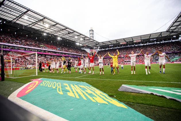 COLOGNE, GERMANY - 29 AUGUST, 2026: - 1. FC Koeln v TSG 1899 Hoffenheim - Bundesliga at RheinEnergieStadion.  Copyright: xVitaliixKliuievx