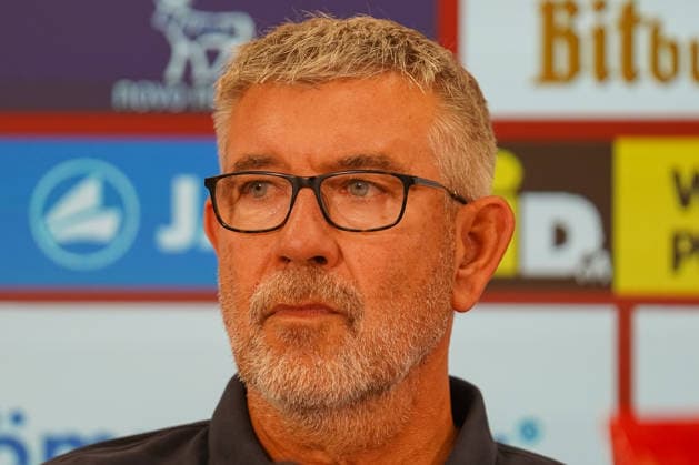 Deutschland: Fußball 1. Liga 2026 2027, 1. Spieltag - 1. FSV Mainz 05 vs SC Paderborn 07 Mewa Arena (Mainz): Pressekonferenz mit Urs Fischer (Cheftrainer FSV) *** Germany Soccer 1st Division 2026–2027, Matchday 1: FSV Mainz 05 vs. SC Paderborn 07 at Mewa Arena, Mainz—Press Conference with Urs Fischer, Head Coach of FSV Copyright: xTobiasxWentzellx