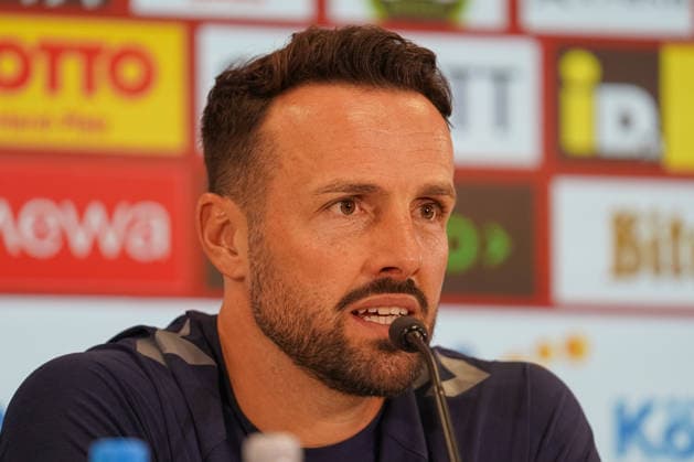 Deutschland: Fußball 1. Liga 2026 2027, 1. Spieltag - 1. FSV Mainz 05 vs SC Paderborn 07 Mewa Arena (Mainz): Pressekonferenz mit Ralf Kettemann (Cheftrainer SCP) *** Germany Soccer 1st Division 2026–2027, Matchday 1: FSV Mainz 05 vs. SC Paderborn 07 at Mewa Arena, Mainz—Press Conference with Ralf Kettemann, Head Coach of SCP Copyright: xTobiasxWentzellx