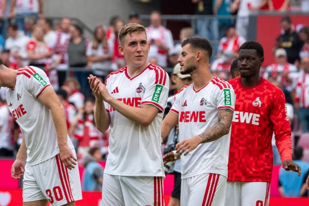 Deutschland: 1. Bundesliga 2026 2027, 1. Spieltag, 1.FC Köln vs TSG Hoffenheim, Samstag, 29.08.2026 RheinEnergier-Stadion (Köln-Nordrhein-Westfalen): Siegesfeier, Reaktion, Isak Johannesson (1.FC Köln, 8) Köln RheinEnergie-Stadion Deutschland *** Germany 1 Bundesliga 2026–2027, Matchday 1, 1 FC Köln vs. TSG Hoffenheim, Saturday, August 29, 2026, RheinEnergie Stadium, Cologne, North Rhine-Westphalia, Victory celebration, Reaction, Isak Johannesson, 1 FC Köln, 8, Cologne, RheinEnergie Stadium, Germany Copyright: xOrhanxHabashx