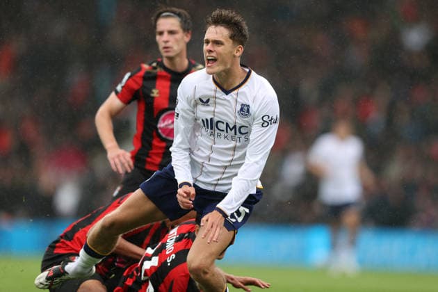 Bournemouth v Everton 29 August 2026 _ Premier League Football - Bournemouth v Everton - Harrison Armstrong of Everton - (Photo by Mark Leech). Bournemouth UK Copyright: xMarkxLeechxOffside