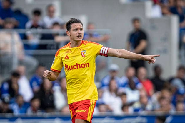 FOOTBALL : Racing Strasbourg vs RC Lens - Ligue 1 J2 Stade de la Meinau - 29 08 2026 Florian Thauvin 10 (RC Lens)  Copyright: xx