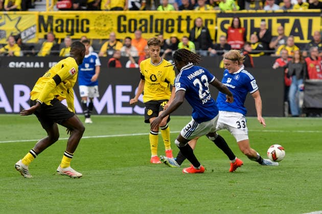 Giannis Konstantelias (Dortmund 45) erzielt das Tor zum 2:0 29.08.2026 ¢ Fussball ¢ Borussia Dortmund vs Hamburger SV, Signal Iduna Park, Dortmund, DFB DFL REGULATIONS PROHIBIT ANY USE OF PHOTOGRAPHS AS IMAGE SEQUENCES AND OR QUASI-VIDEO *** Giannis Konstantelias (Dortmund 45) scores the goal to make it 2–0 on August 29, 2026 ¢ Soccer ¢ Borussia Dortmund vs. Hamburger SV, Signal Iduna Park, Dortmund, DFB and DFL regulations prohibit any use of photographs as image sequences and or quasi-video Copyright: xpepphotox xSaschaxWeizx pep00321, pep_20260829_hm