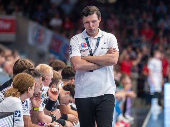 Johannes Sellin, Cheftrainer (HC Erlangen), Frisch Auf Goeppingen vs. HC Erlangen, Handball, 1. Bundesliga, Herren, Spielzeit 2026 2027, 29.08.2026, Frisch Auf Goeppingen vs. HC Erlangen, Handball, 1. Bundesliga, Herren, Spielzeit 2026 2027, 29.08.2026 Goeppingen Copyright: xEibner-Pressefoto MichaelxSchmidx EP_MST